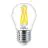 Philips MASTER LED E27 Ball Filament Clear 5.9W 806lm - 922-927 Dim To Warm | Best Colour Rendering - Dimmable - Replaces 60W