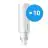 Multipack 10x Philips Corepro PL-C LED 4.5W 500lm - 840 Cool White | Replaces 13W