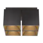 Nordlux Spot Ethan Black - Aluminium | 4x GU10 Max 35W