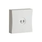 Ecolight Via Led Emergency Lighting Surface White 3.4W | 1H Self-contained Maintained Self-test 