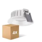 Multipack 4x Ledvance LED  SPOT AIR FIX Aluminium  6W 480lm 36D - 927 Extra Warm White | Cutout 68mm - IP65 - Best Colour Rendering -  Dimmable